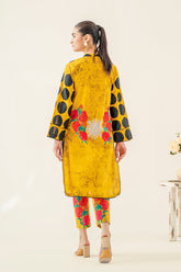 2-Pc Printed Lawn Shirt with Straight Trouser SCPM3-0029